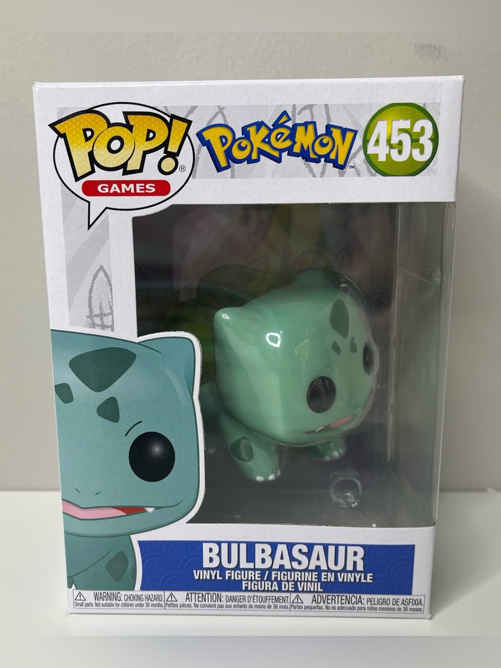 Funko Pop! Vinyl Figure: Pokemon Bulbasaur #453